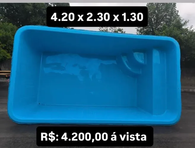 Piscina de fibra direto da fábrica Disponível para entrega