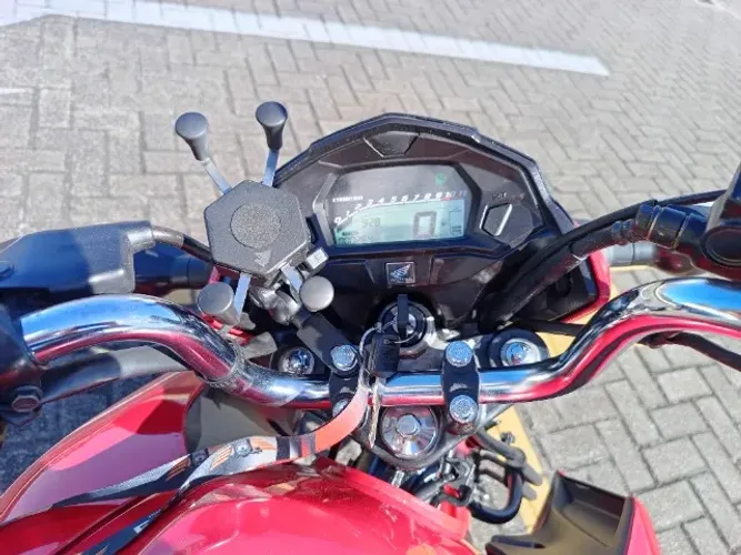 Honda CG FAN 160 FLEX Vermelha Quitada, 100% em dia e Revisada