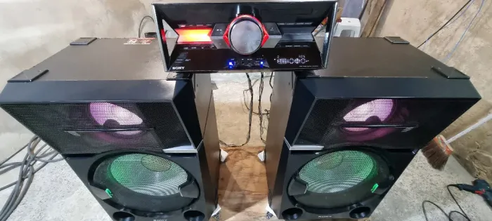 Sony Shake 99. 4.000 RMS. O mais Temido e desejado Mini sistem gigante 18"