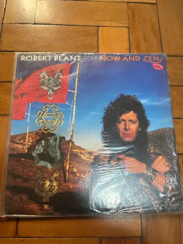Lp Robert Plant - Now And Zen - Encarte - 1988