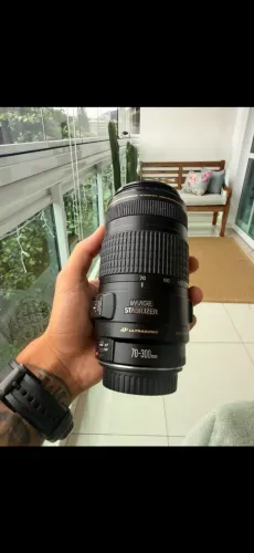VENDO LENTE CANON 70-300 IS USM
