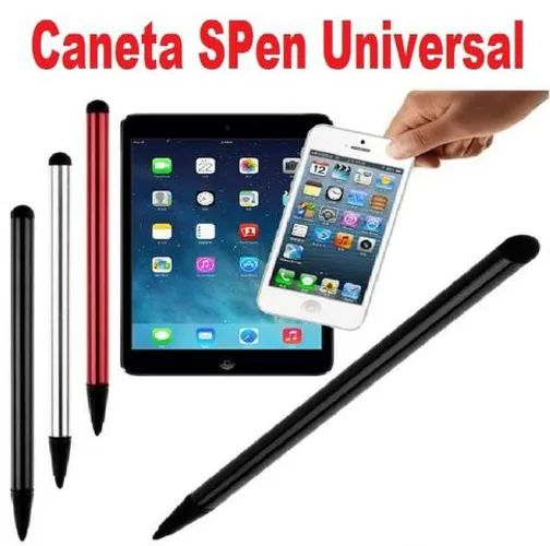 Caneta SPen Tablet Celular smartphone iPad resistiva Capacitiva Tela de Toque Lápis