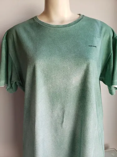 T-shirt Cinza Tinturada A Seco - Kayland