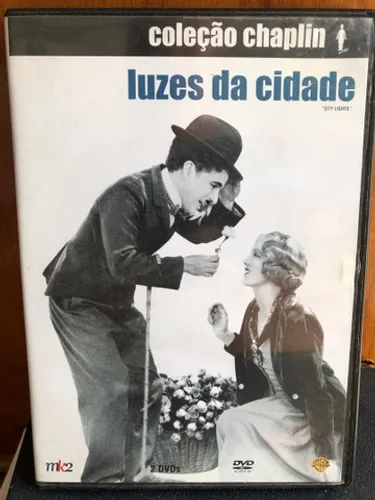 DVD Luzes da Cidade Colecao Chaplin