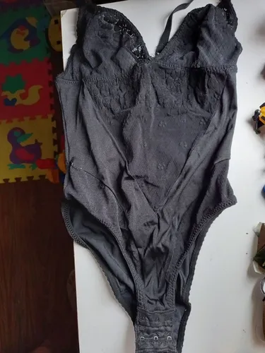 Cinta preta modeladora rendada P