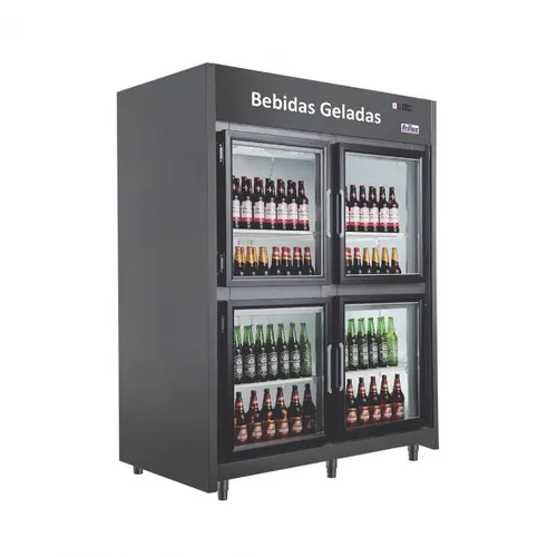Freezer Para Cerveja 30 Caixas Com Iluminação e Porta De Vidro - Frilux