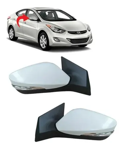 Par Retrovisor Com Seta Elantra 2011 2012 2013 2014