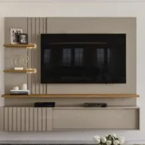 Bancada suspensa jade com fitas em LED!! Tt7718m