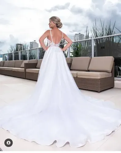 Vestido de noiva Boho Chic 34/36