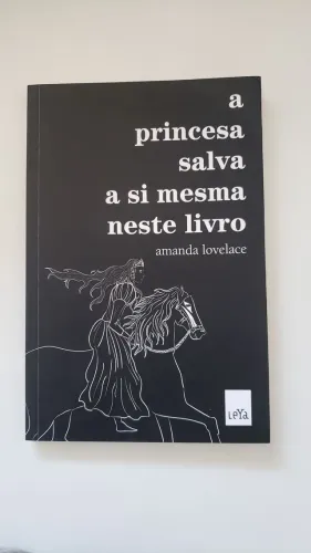 Livro a princesa salva a si mesma