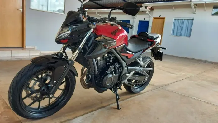 Honda CB 500 F ABS 2021 - Vermelha, 19.500 km, Impecável!