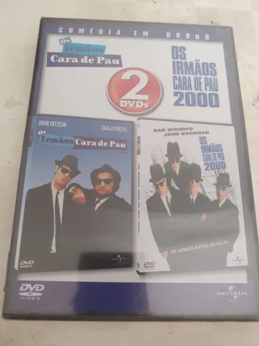 Dvd Os Irmãos Cara de Pau 1 e 2 - 2 DVDs
