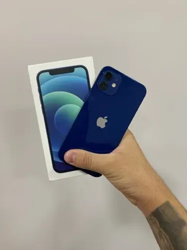 iPhone 12 azul com garantia / e melhor preço sucesso