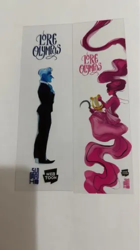 Marcadores duplos Lore Olympus PVC - Exclusivo