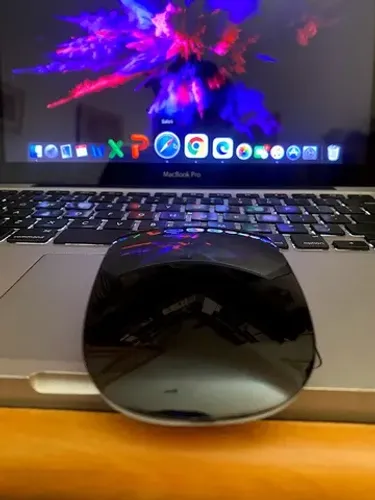 mouse bluetooth recarregavel black logic estilo magic 2 bluetooth p/ apple IMAC macbook wi