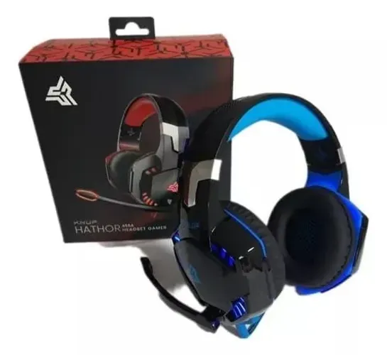(NOVO) Fone De Ouvido Gamer Headset Knup Kp-455a