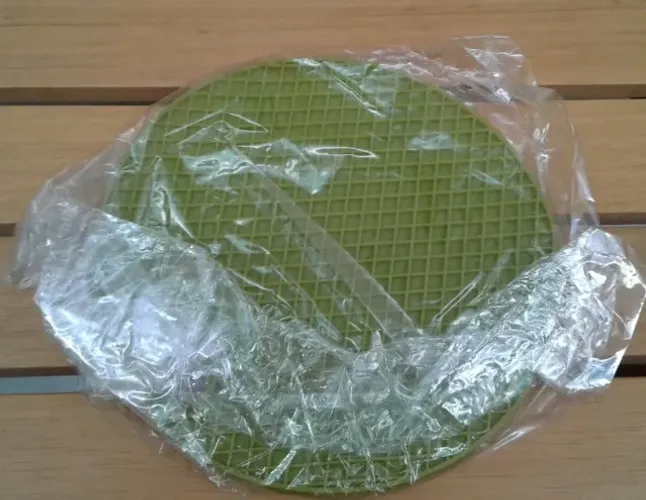 Descanso De Panela De Silicone Redondo 20 Cm