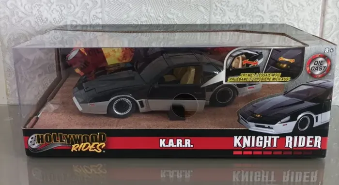 Miniatura carro super Máquina Knight escala 1/24