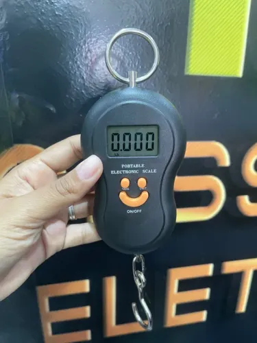 Balança Pendulo Digital Portatil 50 kg Preta