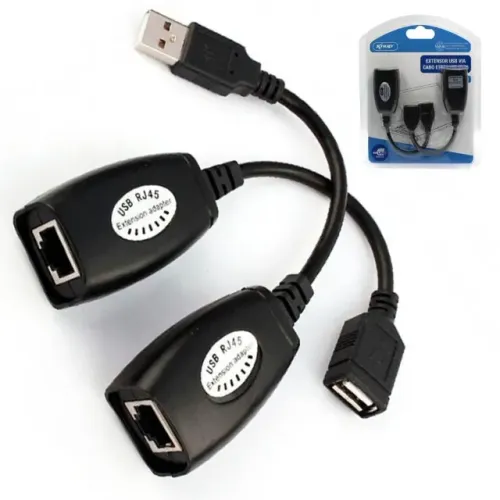 Extensor Usb Via Cabo Ethfrnet Rj45