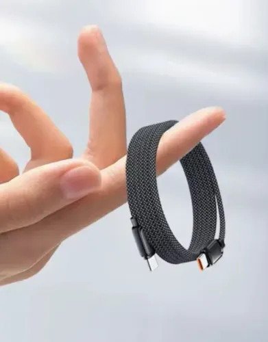 Cabo Essager 100W USB-C magnético - Samsung - iPhone - Motorola - Xiaomi