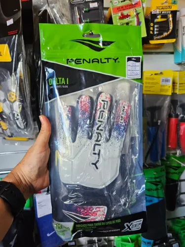 PROMOÇÃO LUVA DE GOLEIRO PENALTY DELTA R$99.00 AVISTA.