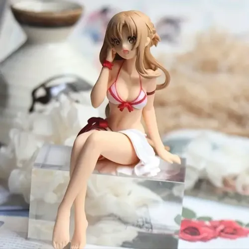 Figura de ação de Asuna em biquíni - anime Sword Art Online