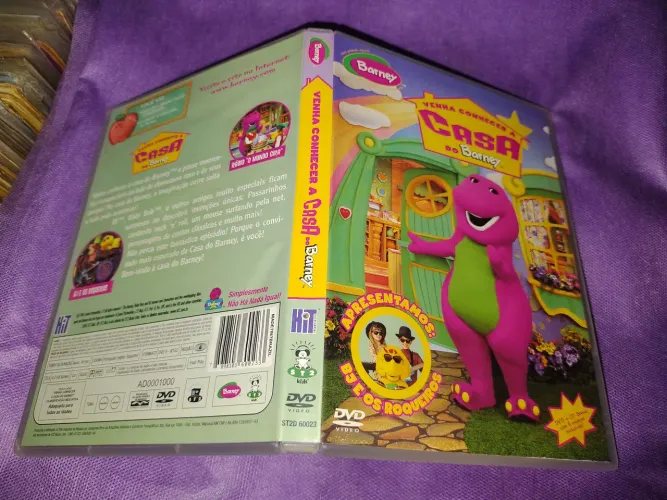 Dvd do Barney - Para crianças em crescimento