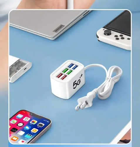 Carregador USB 5G++ - Carregue todos os seus dispositivos!