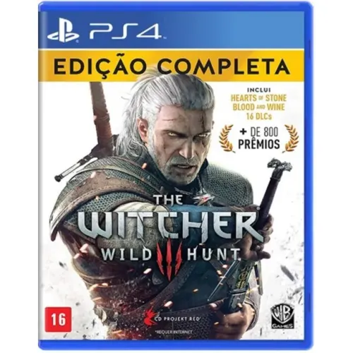 The Witcher III Wild Hunt Edição Completa Ps4 Original Usado Mídia Física