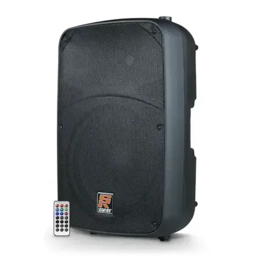 Caixa Acústica Ativa Staner SR 315A 15 Polegadas BT USB SD FM 300W RMS Bivolt