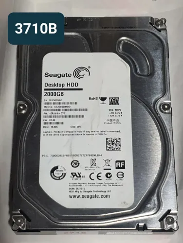 Placa Hd 2 Tb St2000dm001 - Fw: Cc26 - Cod. 3710b