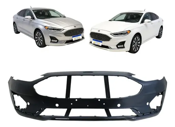 Parachoque Dianteiro Ford Fusion 2019 Com Furo Sensor