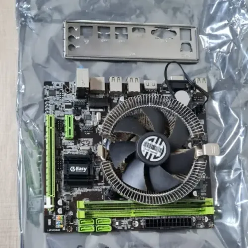 kit placa-mãe h61 + processador i5 3470 + memória 8gb + cooler