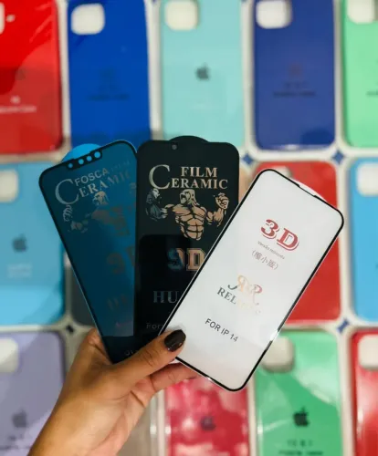 Película privacidade ou transparente para iPhone XR 11 12 13 14 15 16 Pro Max
