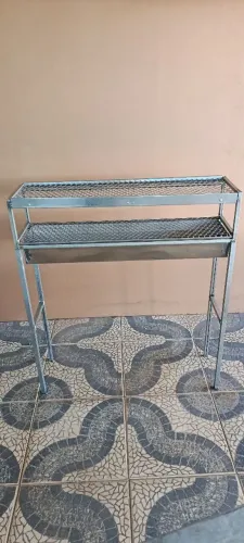 Churrasqueira para espetinho desmontavel 