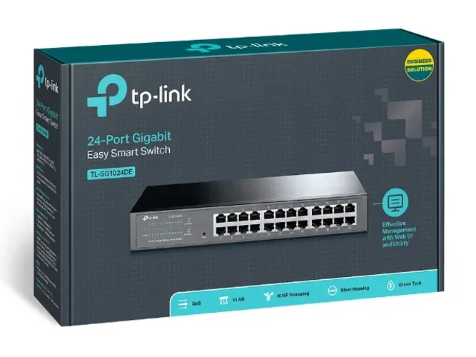 Switch 24 portas TP- Link SG1024DE - Novo e com garantia - Nexo Store.