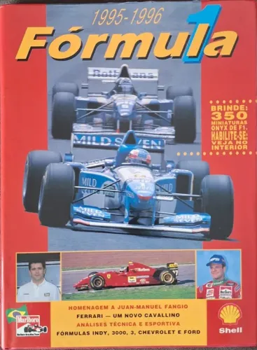 Livro Fórmula 1 1995 - 1996