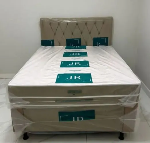 Base + colchão+ cabeceira 