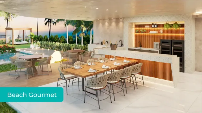 Apartamento à venda no Edifício Beiramar Prince Beache Home, 30,02m², 1 quarto, 1 banheiro