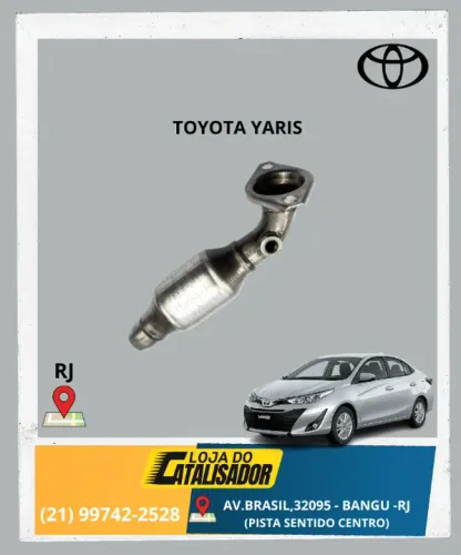 catalisador Toyota Yaris 