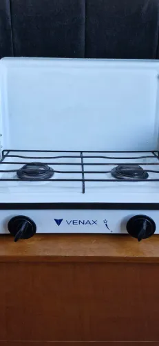 Fogão Venax 2 bocas - Ideal para camping e viagens!