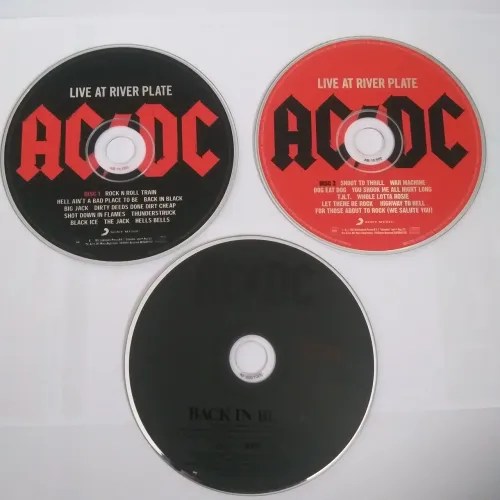 TRES CDS ACDC IMPECÁVEIS