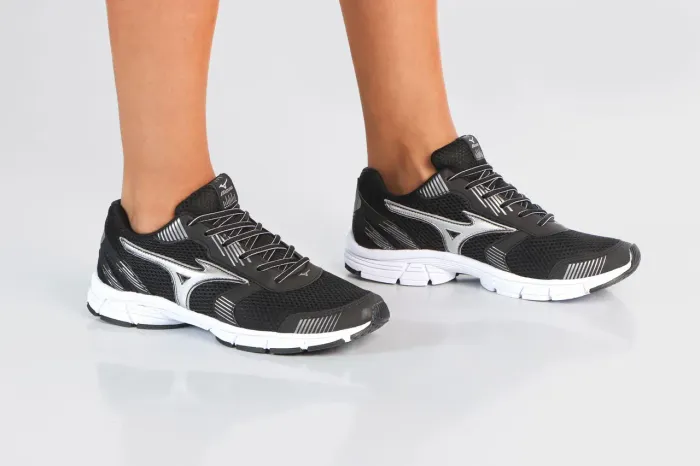 Tênis Mizuno Wave Creation 19 Masculino Preto Cinza