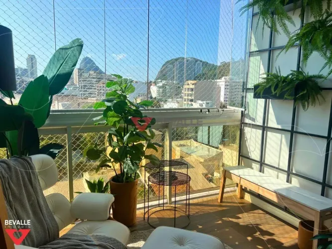 Cobertura à venda em Botafogo: 189m², 4 quartos, 2 vagas
