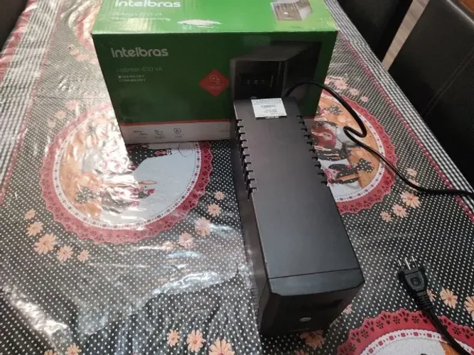nobreak da intelbras 220 p 220 para câmeras, games e etc
