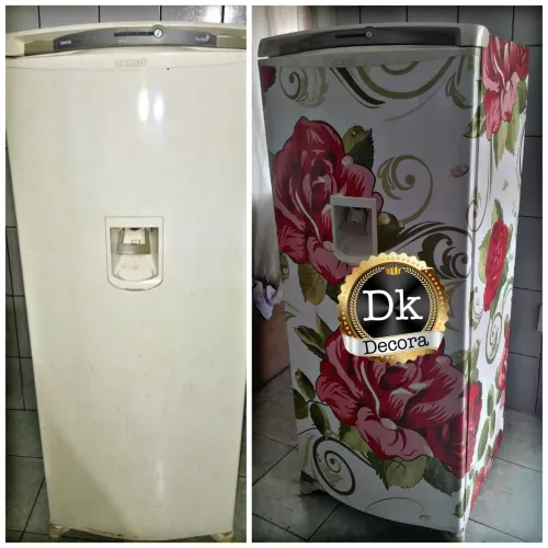 Adesivo Personalizado Geladeira
