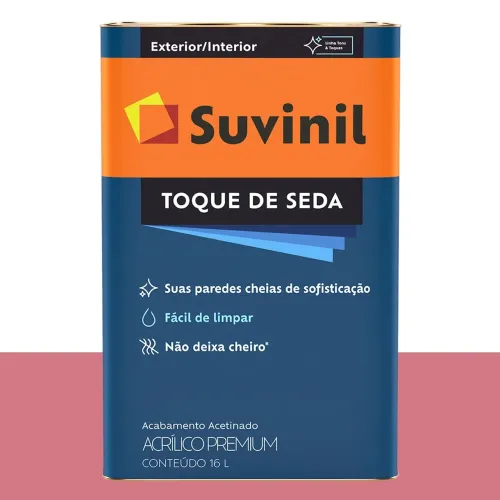 Tinta Acrílica Acetinada Suvinil Bola de Chiclete 16 L