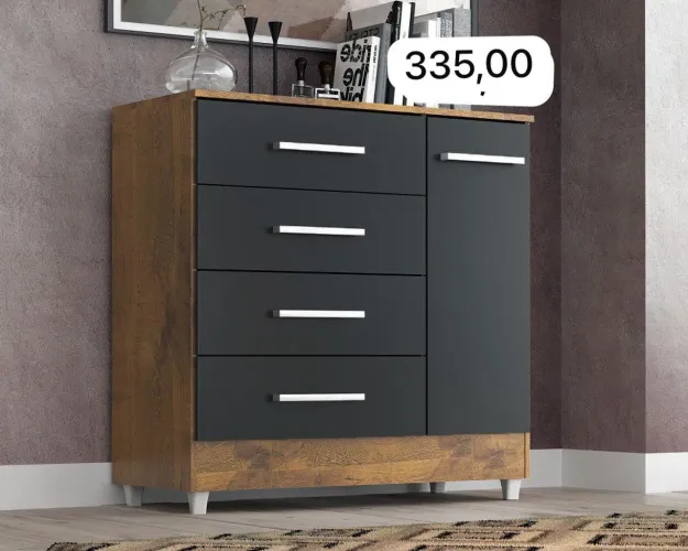 CÔMODA NOVA A PRONTA ENTREGA