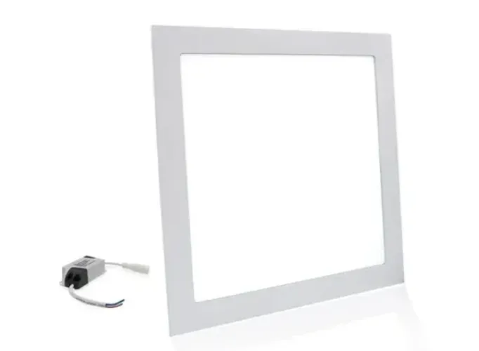 Plafon Led 12w quadrado Embutir Branco Frio